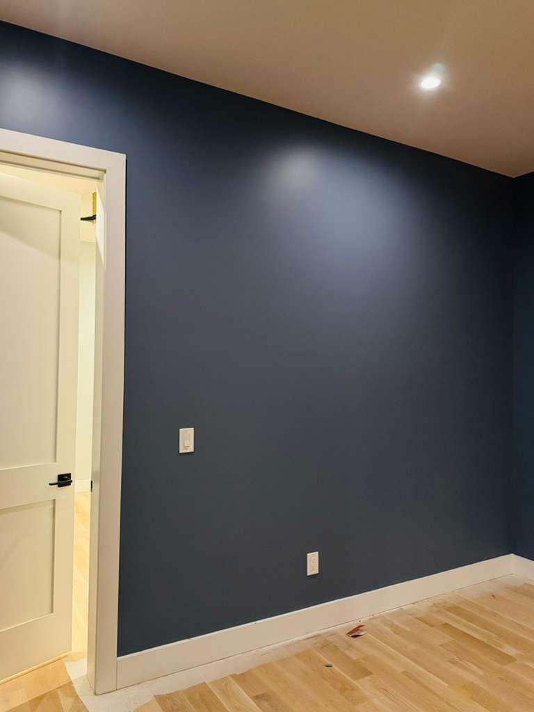 Interior painting project